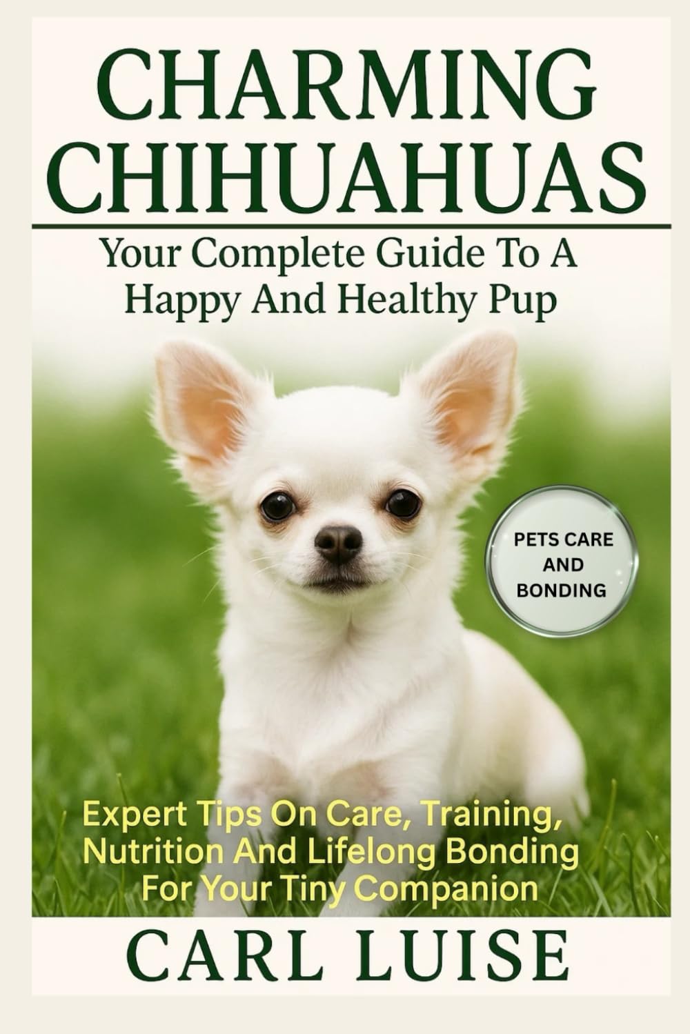 CHARMING CHIHUAHUAS: Your Complete Guide To A Happy And Healthy Pup: Expert Tips On Care, Training, Nutrition And Lifelong Bonding For Your Tiny Companion