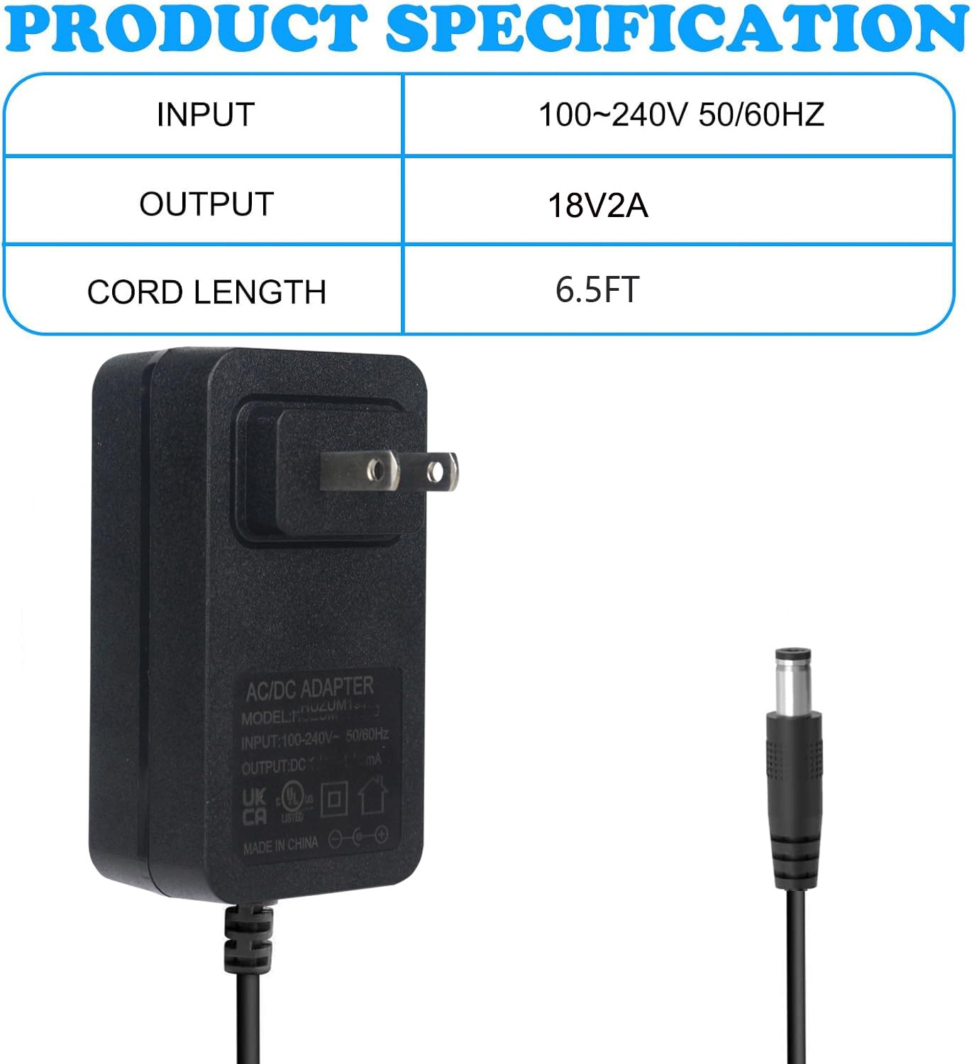 Amazon.com: 18V Power Adapter Compatible with MXR M237 M238
