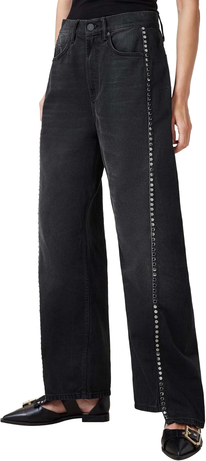Allsaints Womens Frankie Stud Jean
