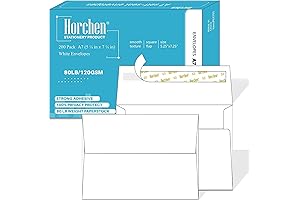 5x7 Invitation Envelopes with Peel and Seal