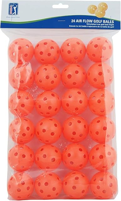 PGA Tour 24 Air Flow Practice Golf Balls