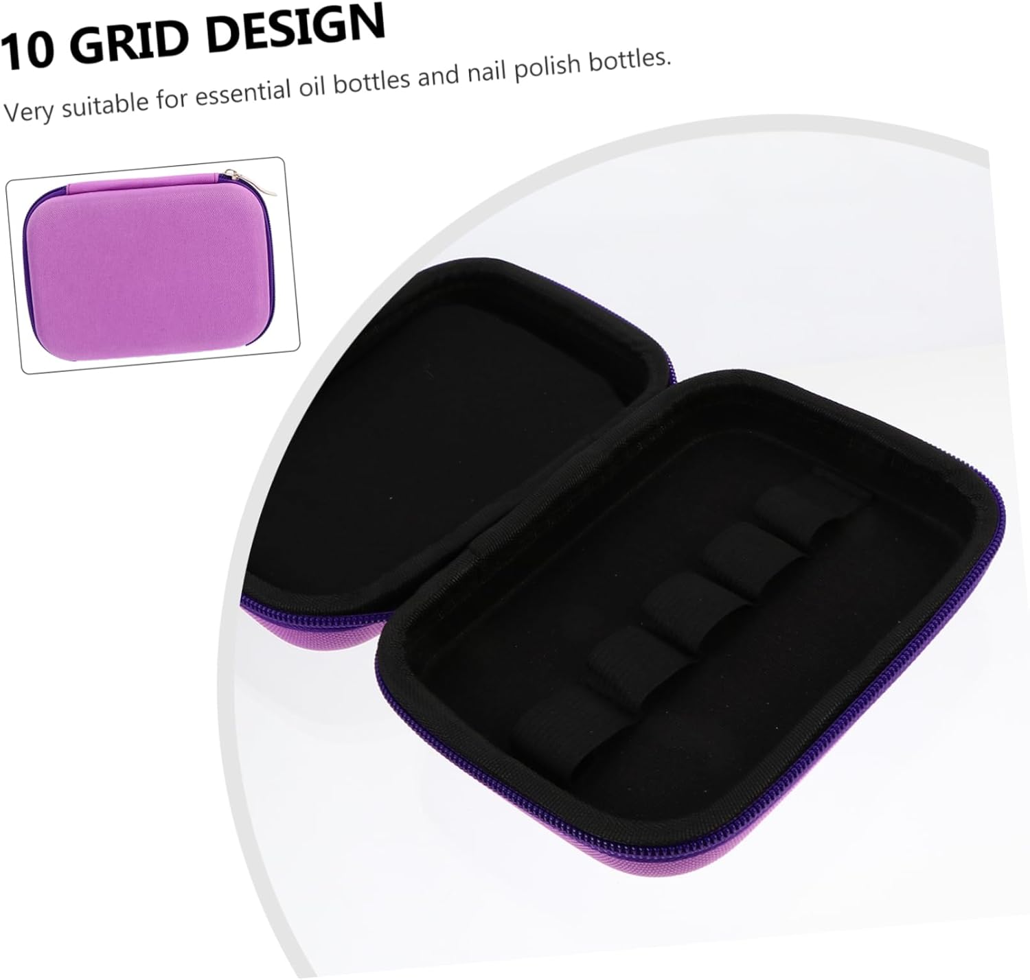 3pcs Essential Oil Holder Pouch Case Travel Storage Bag for Essential Oils Roller Bottle