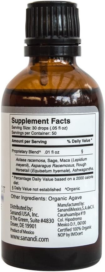Organic Fem-Menopause Herbal Extract
