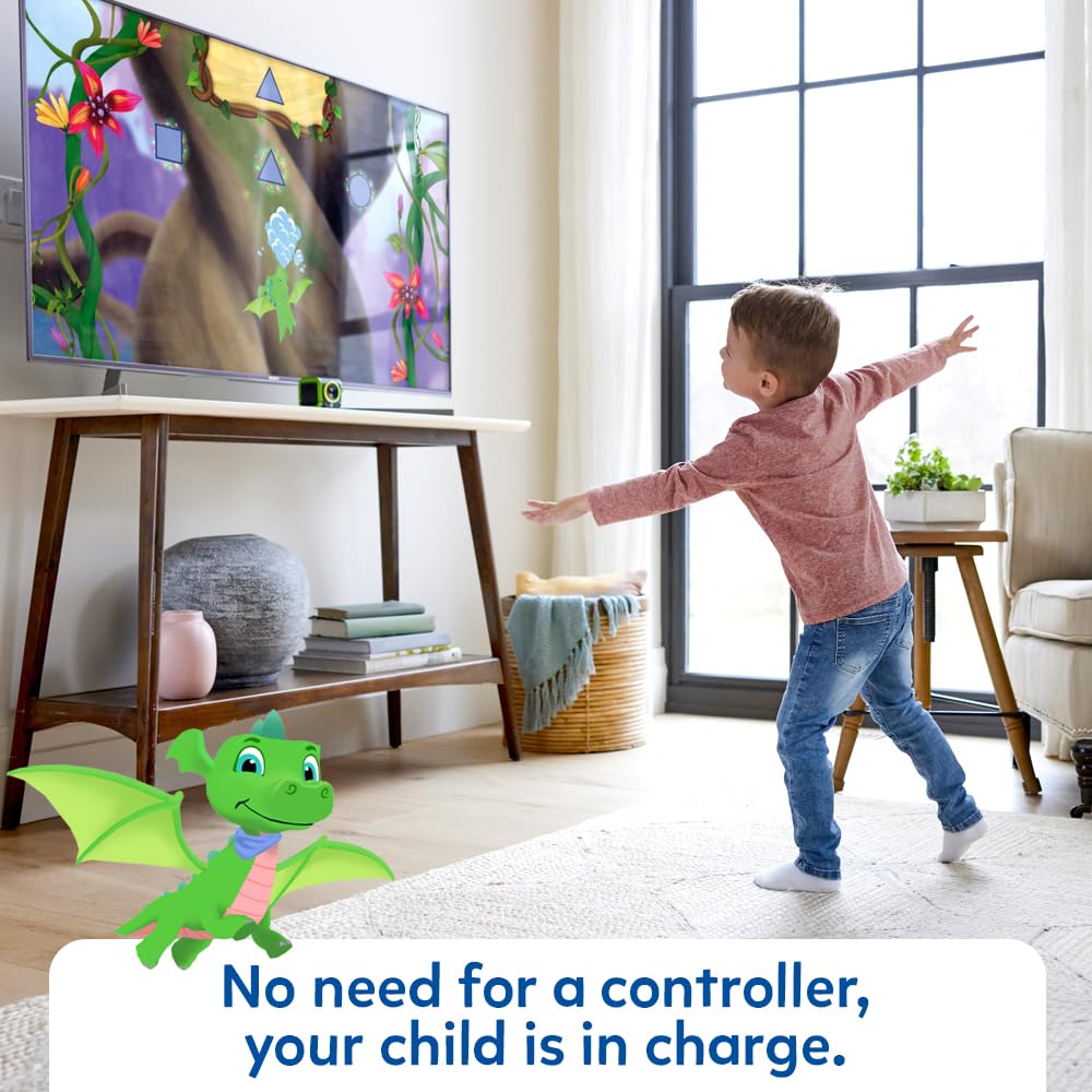 Leapfrog LeapMove 25 Console di Gioco precaricata, per apprendimento e apprendimento, Console di Giochi educativi per età dai 4 ai 7 Anni, Versione Inglese