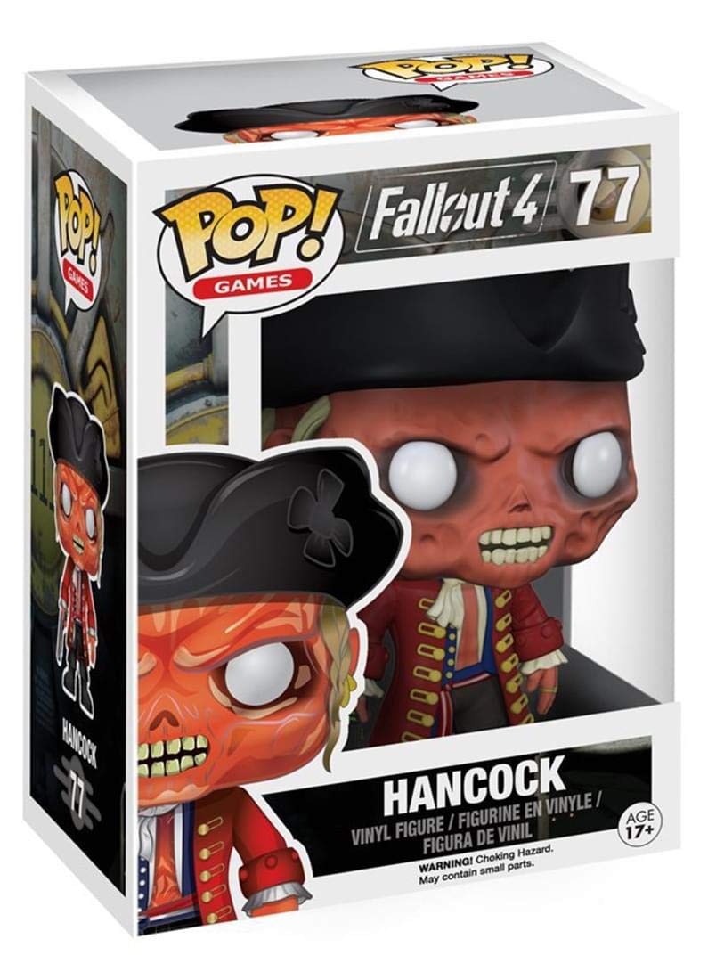 Funko Fallout 7789 POP Vinyl 4 John Hancock Figure : Amazon.co.uk