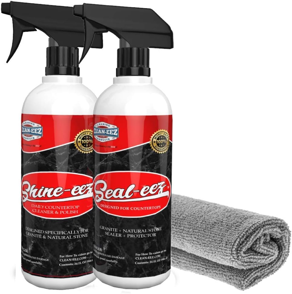 Seal-eez & Shine-eez Kit with Free Microfiber Cloth