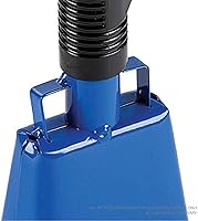 Vista 9 de Deke Home - Paquete de 2 cencerros de acero de 10 pulgadas con asa, fabricantes de ruido fuerte para fútbol, deportes, fiestas, competiciones