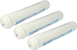 vhbw 3x Filtro de agua, cartucho de filtro compatible con LG Electronics GW-P227YVQK, GWP2290VCM, GW-P2320WH, GW-P2321NS frigoríficos Side-by-Side