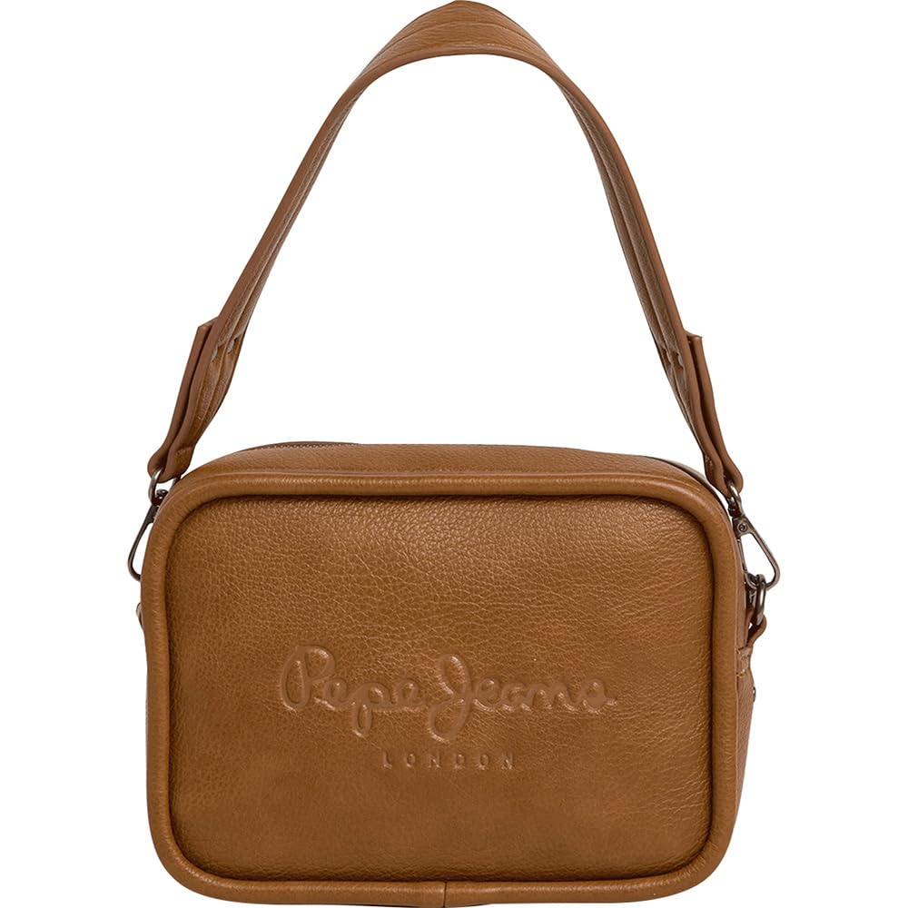 Pepe Jeans Bassy Code Shoulder Bag noir pochette mode pour femme taille unique