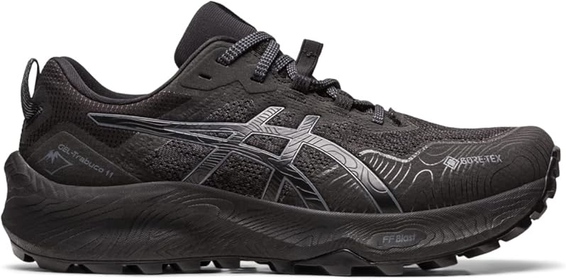 ASICS Women's Gel-Trabuco 11 Gore-Tex Running Shoes, 6, Black