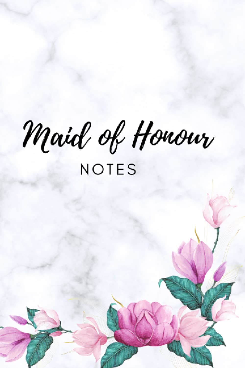 Maid of honour notes: maid of honour, notebook, wedding, organiser