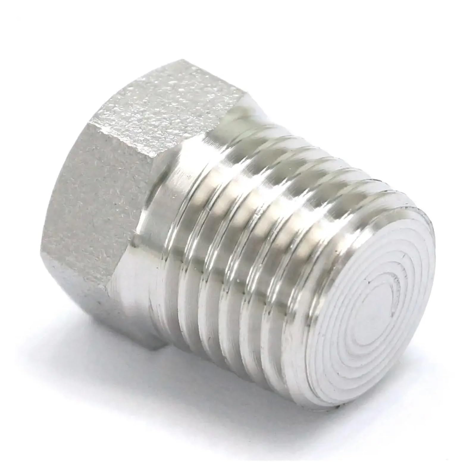 Raccord 1" NPT mâle inox 304 pour réseau hydraulique 210 bars