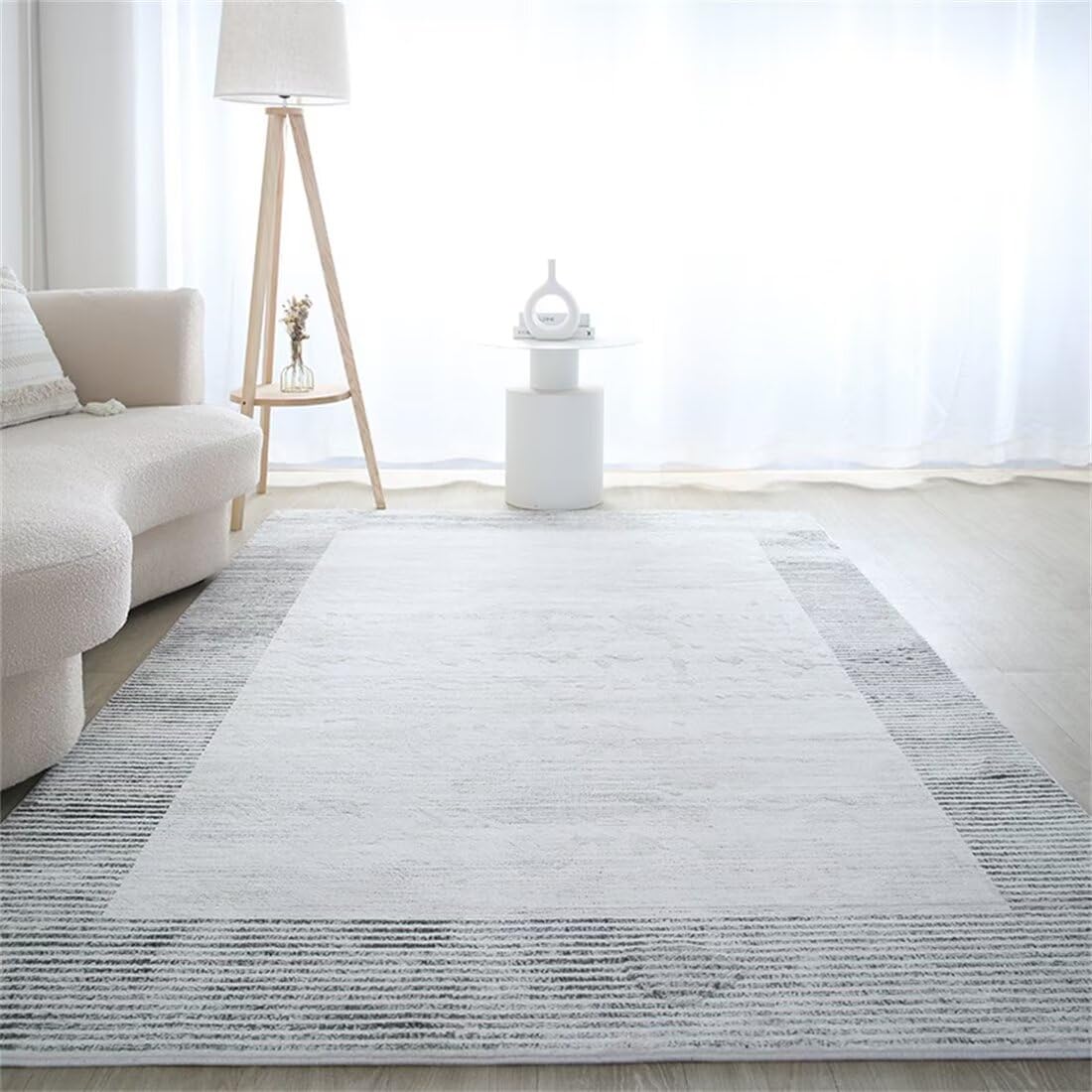 Tapis adolescent gris 200X300CM pour créer un coin détente design et minimaliste