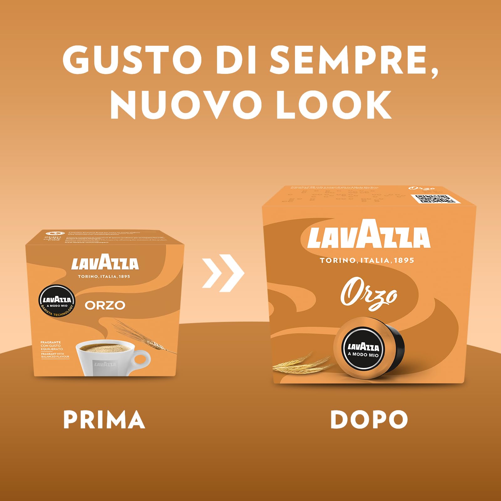 Lavazza, A Modo Mio Orzo, 120 Capsule Caffè Orzo