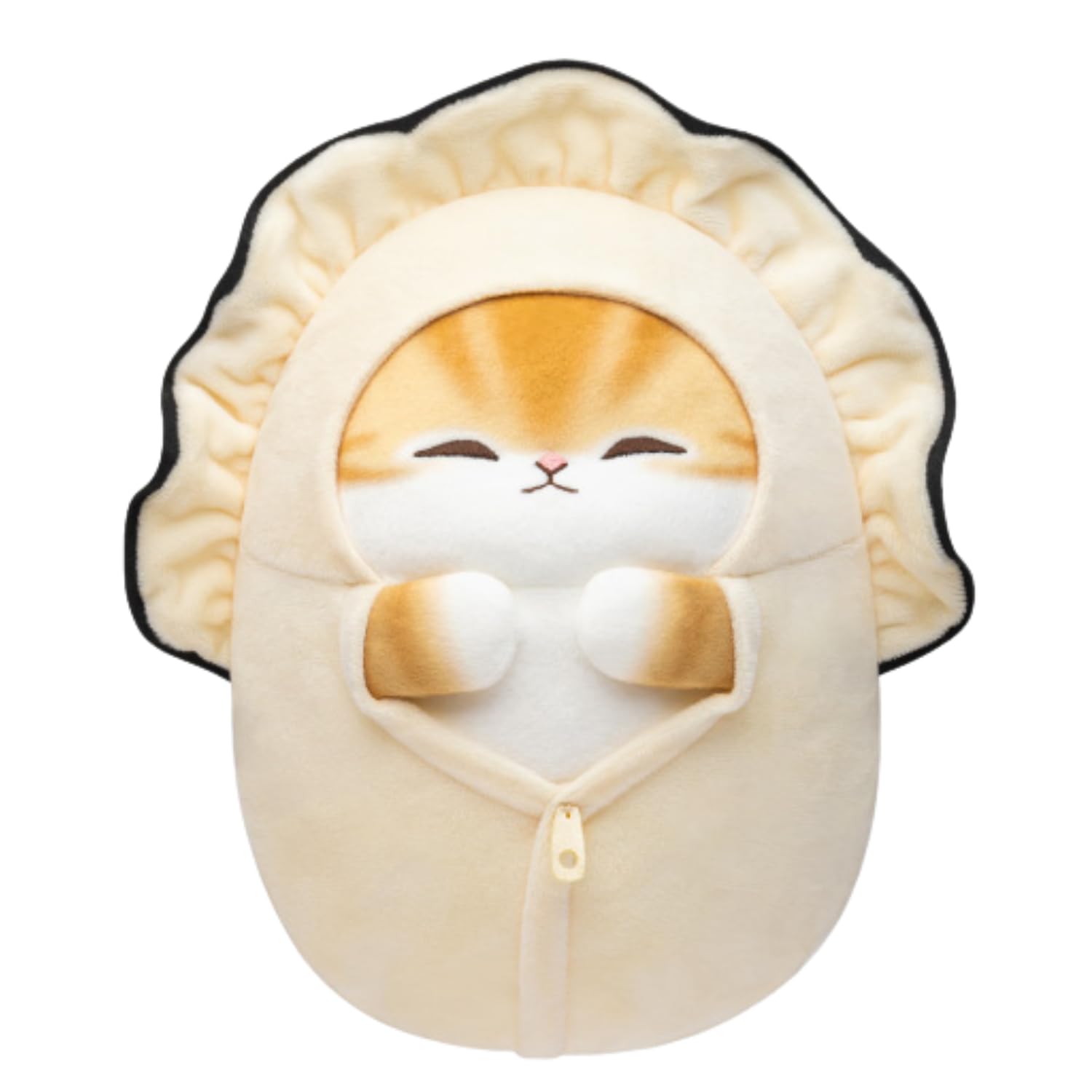 Mofusand Big Plush Oyster Sand Cat Stuffed Toy 11in Polyester Japan