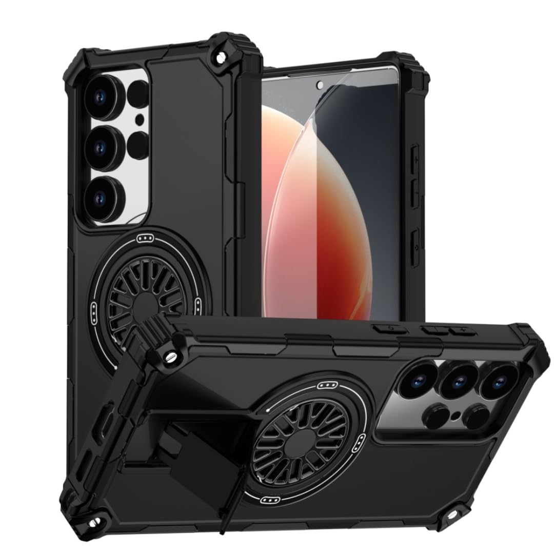 Coque Galaxy A36 5G aimantée noir mat avec protection antichoc intégrée - 8