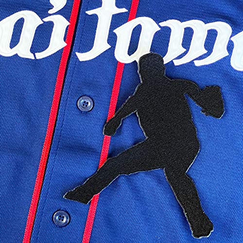 Amazon.co.jp: 西武 ライオンズ 刺繍ワッペン 松坂 大輔 シルエット