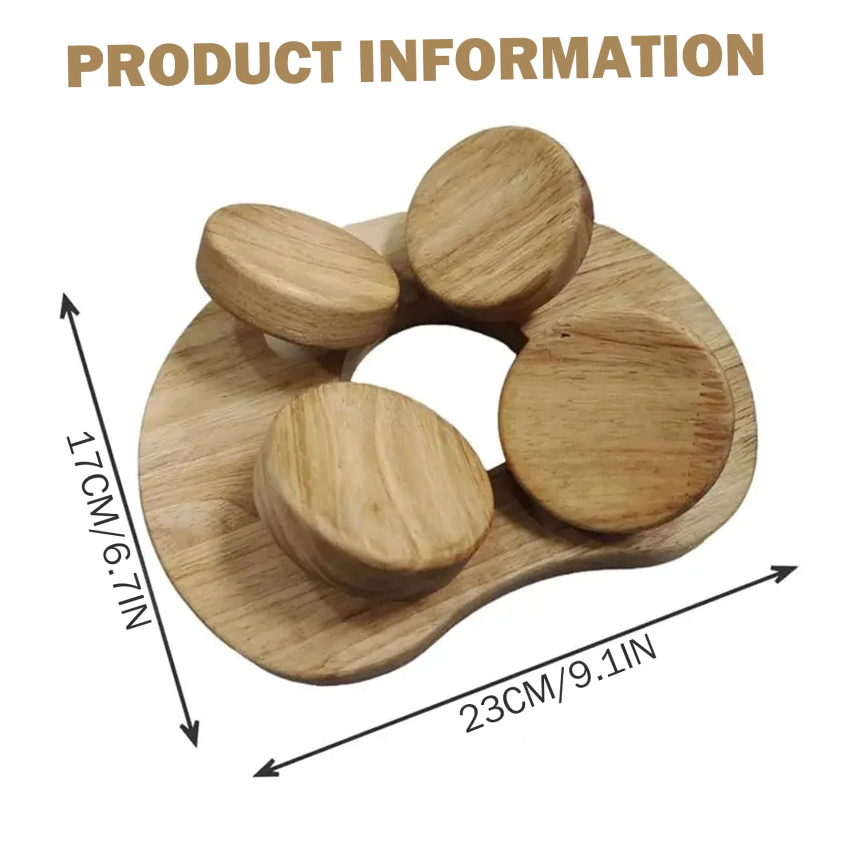 Almohada para sauna, reposacabezas de madera para sauna con diseño giratorio para soporte para el cuello, almohada ergonómica cervical para spa en el hogar y uso en la habitación, reposacabezas
