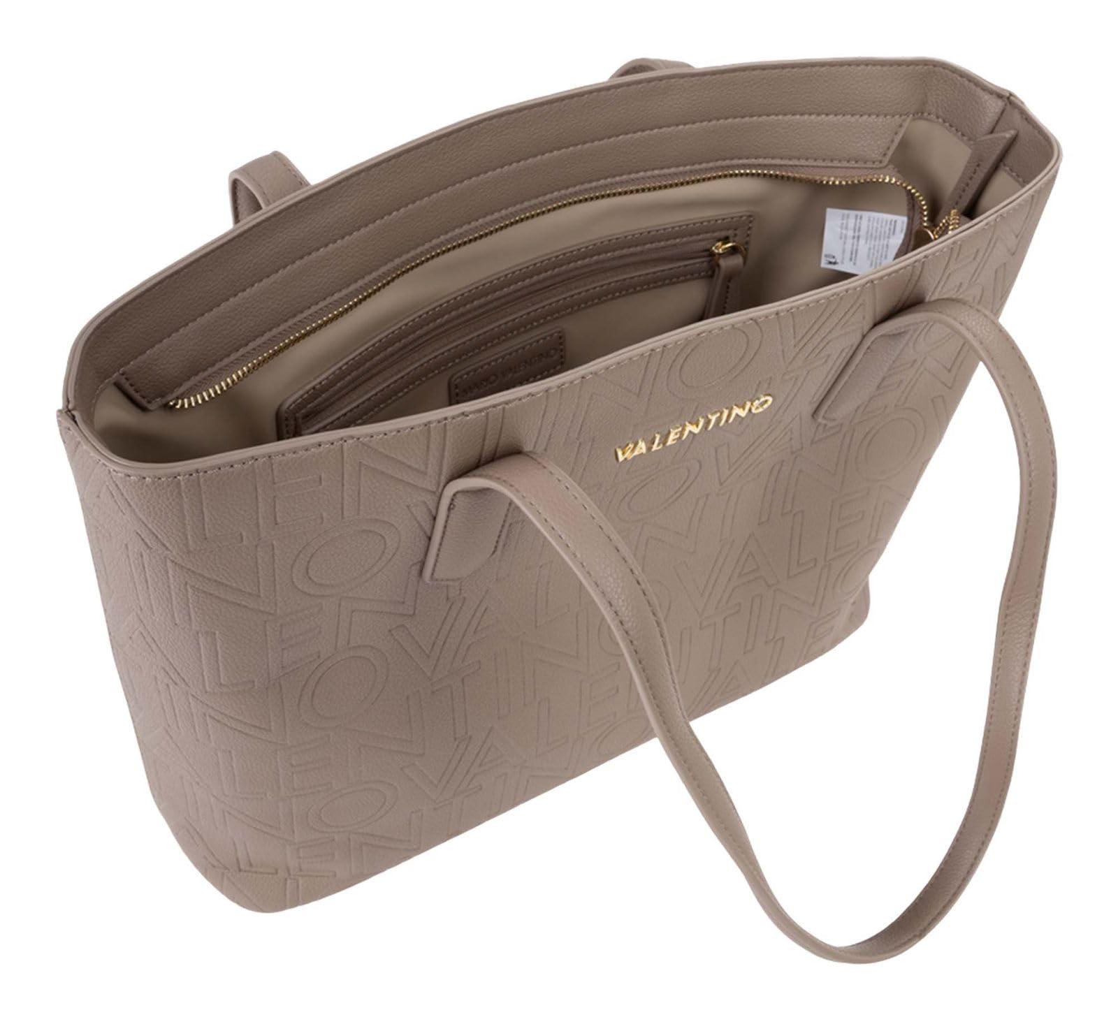 Valentino Shopper torba na ramię Pansy Shopping Bag Taupe