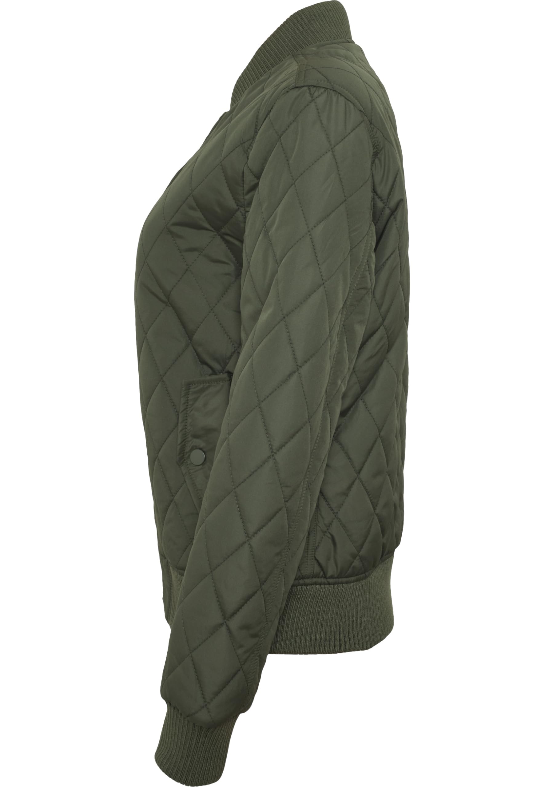 Urban Classics Damen Ladies Diamond Quilt Nylon Jacket