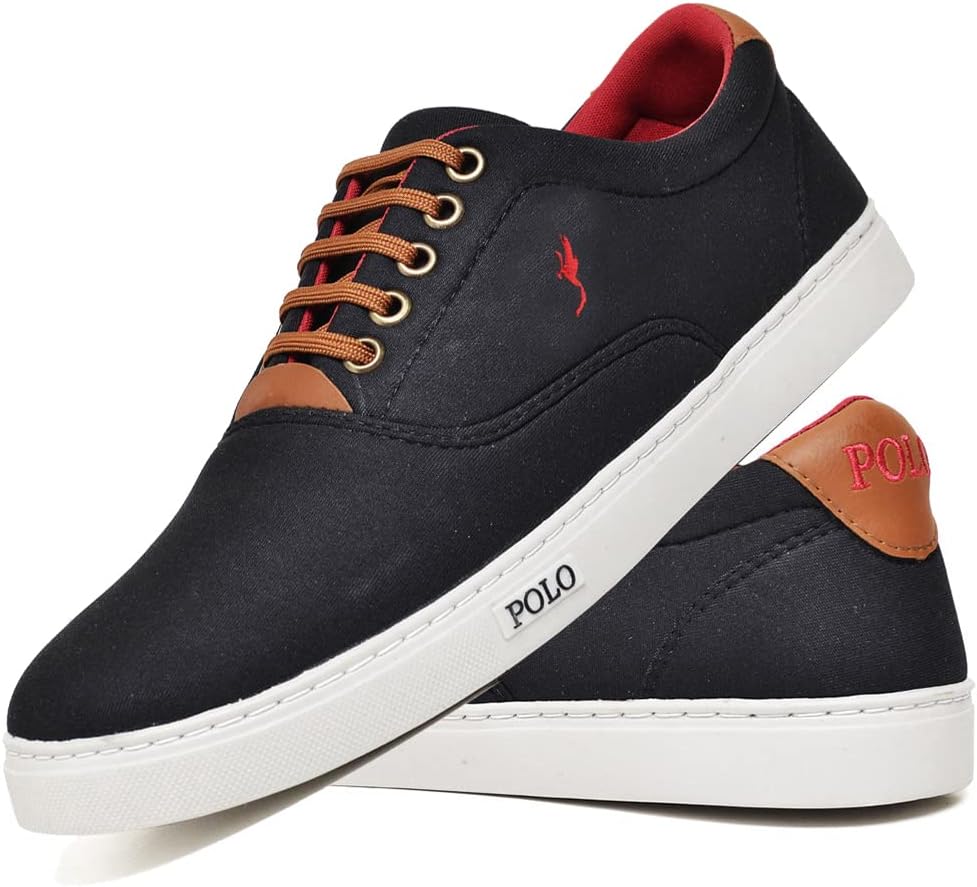 Tenis Polo Masculino Sapatenis Casual Tennis Original Preto em promoção! Veja a oferta e mais achadinhos de Tênis Hoje é o melhor dia para comprar Tenis Polo Masculino Sapatenis Casual Tennis Original Preto com aquele preço maroto! Promoção! Aproveite a oferta!