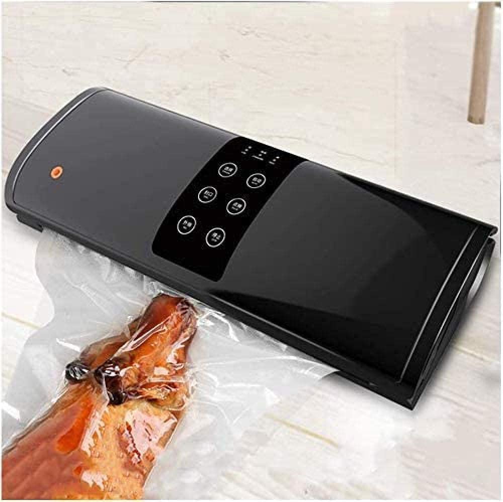 Sellador de Bolsas Selladora al Vacio Envasador al Vacío Máquina de envasado al vacío para la conservación de Alimentos Selladora al vacío automática Modos de Alimentos Secos y húmedos Máquina