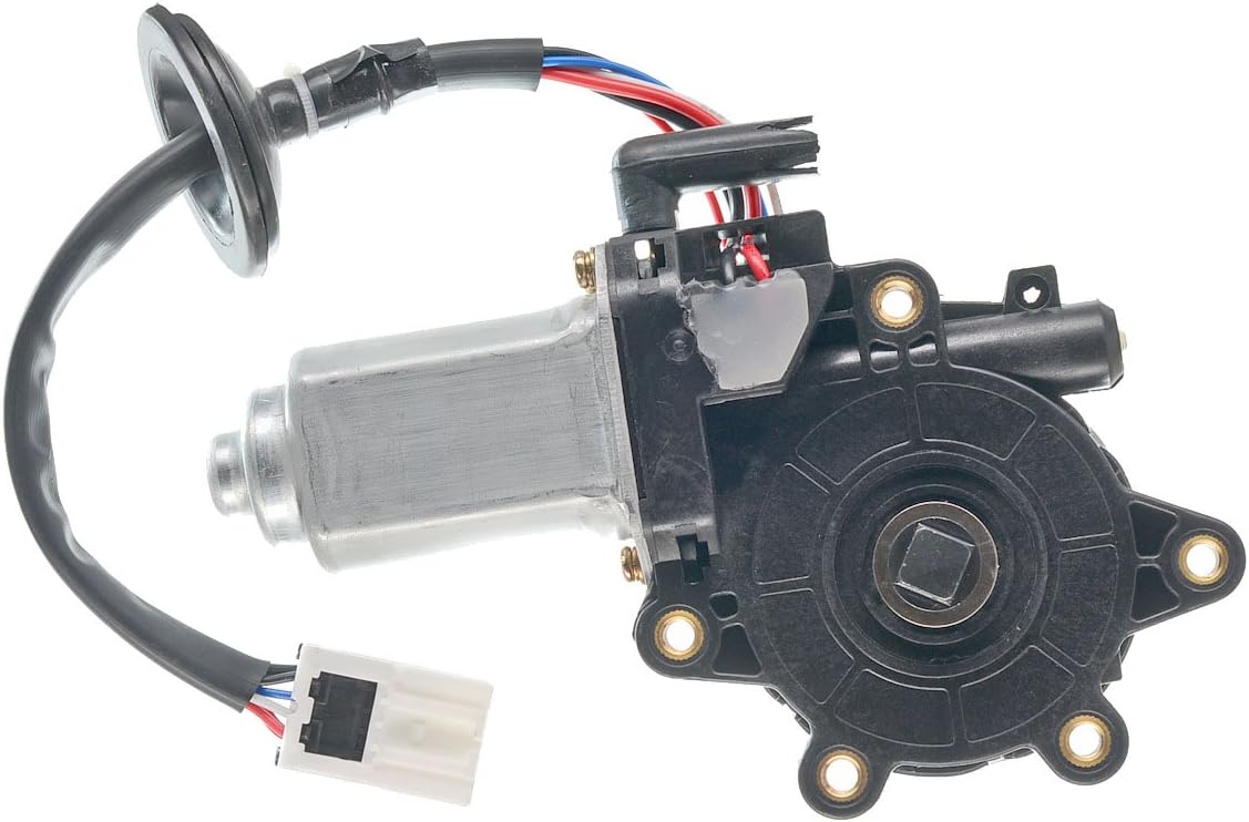 A-Premium Front Left and Right Power Window Lift Motor Compatible with Nissan 350Z 2003-2009 & Infiniti G35 2003-2007, Driver and Passenger Side, with Anti-Clip Function, 2-PC Set, Replace# 80731CD000