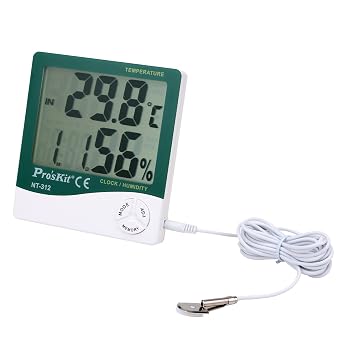 ProsKit NT-312 Digital Temperature/Humidity Meter with Probe