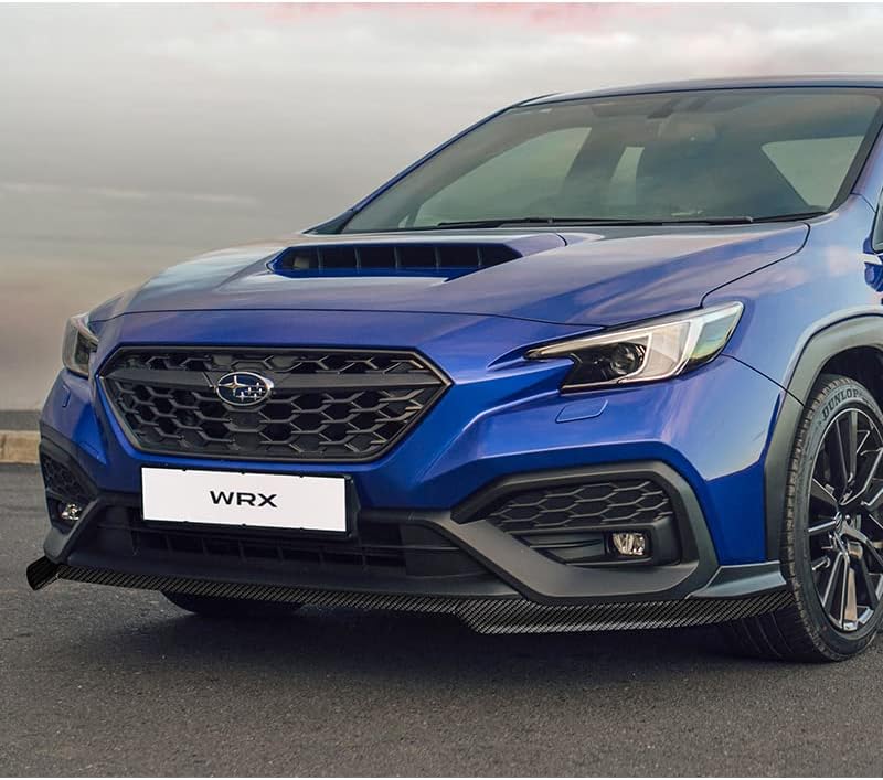 DriftX Performance, Front Bumper Spoiler Splitter Lip fit for Compatible with 2022-2025 Subaru WRX ST-Style Front Bumper Spoiler Splitter Lip (Carbon Look)