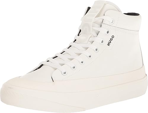 HUGO Men's Tonal Leather High Top Sneakers