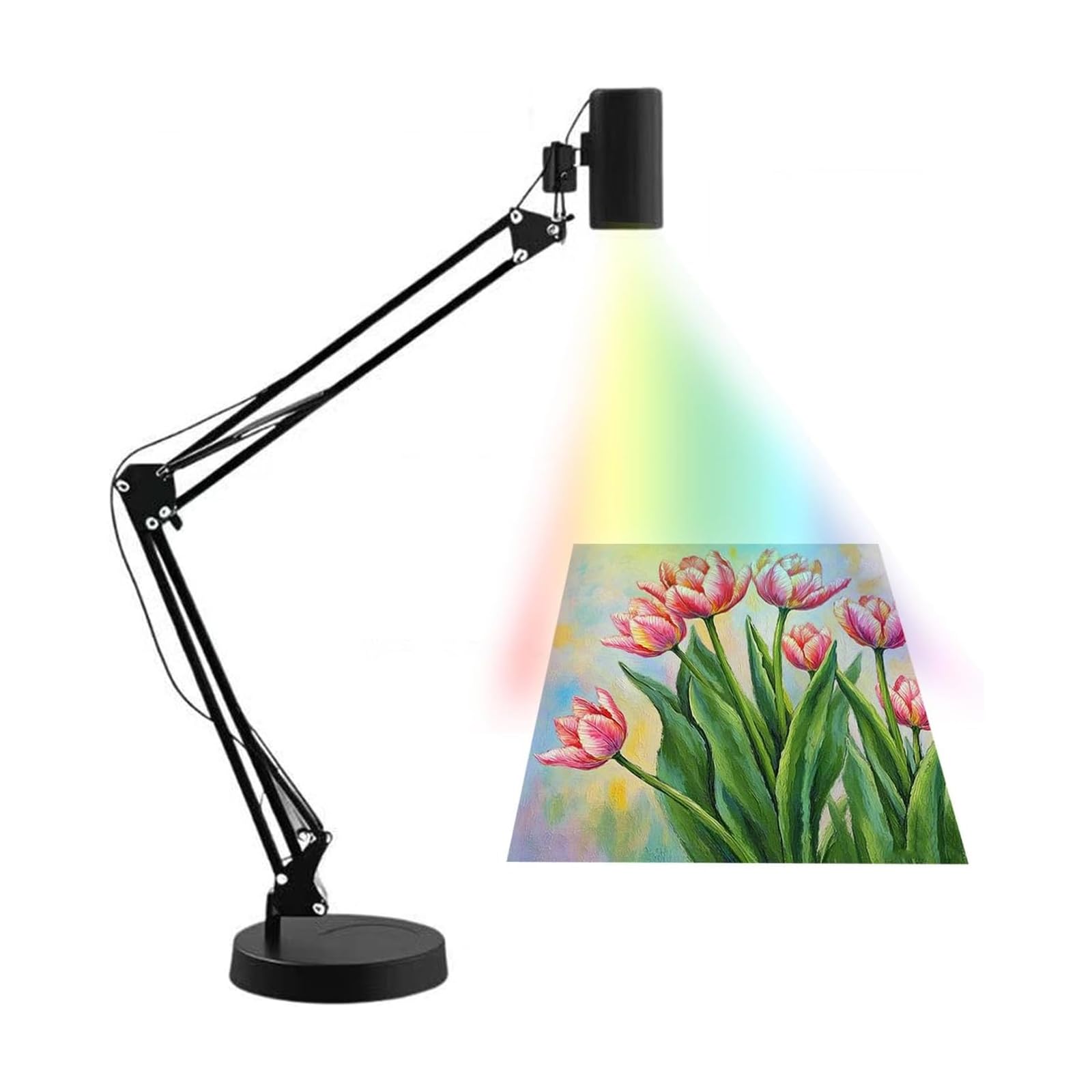 Buhelyc Projecteur Intelligent Outil D'aide Au Dessin Lampe de Projection d'art Portable Projecteur de TraçAge pour Le TraçAge de Peinture