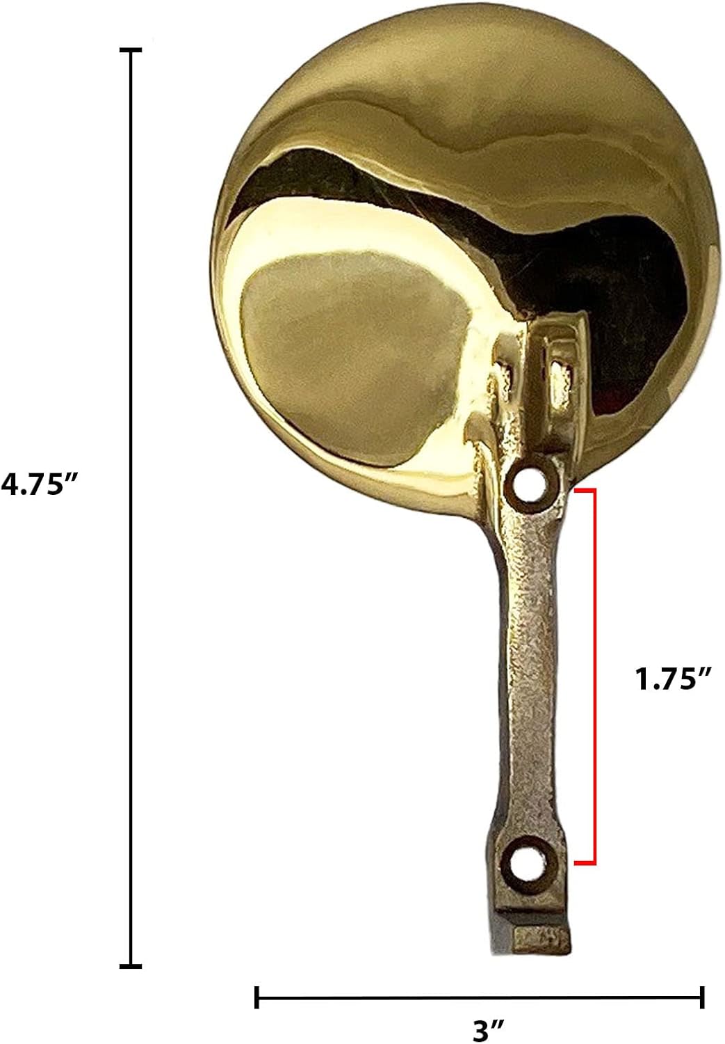 Catboat at Sunset Door Knocker - Brass/Bronze (Premium Size)