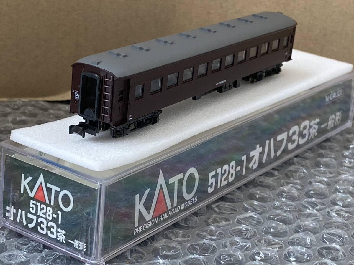 (未使用･未開封品)　KATO Nゲージ オハフ33 茶 一般形 5128-1 鉄道模型 客車 lok26k6 Amazon.co.jp: KATO 5128-1 オハフ33 茶 一般形 : おもちゃ