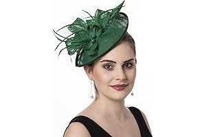 Lucky Leaf Fascinator: A Graceful Headpiece for Special Occasions