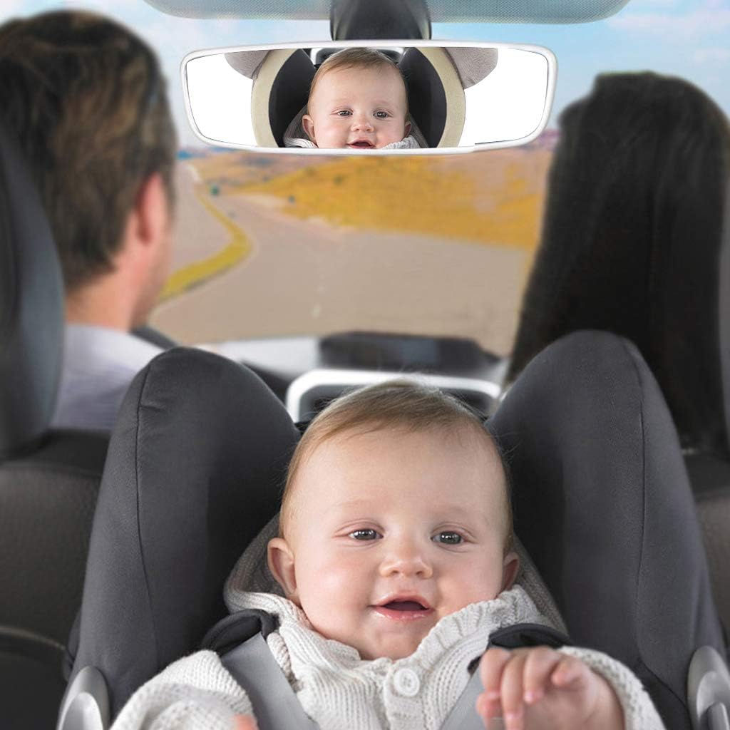 Jasatraveldantour Com Fxikun Retroviseur De Surveillance Voiture Bebe Retroviseur Securite Miroir Pour Siege Arriere Dessin Anime Mignon Elephant Bebe Et Puericulture Sieges Auto Et Accessoires