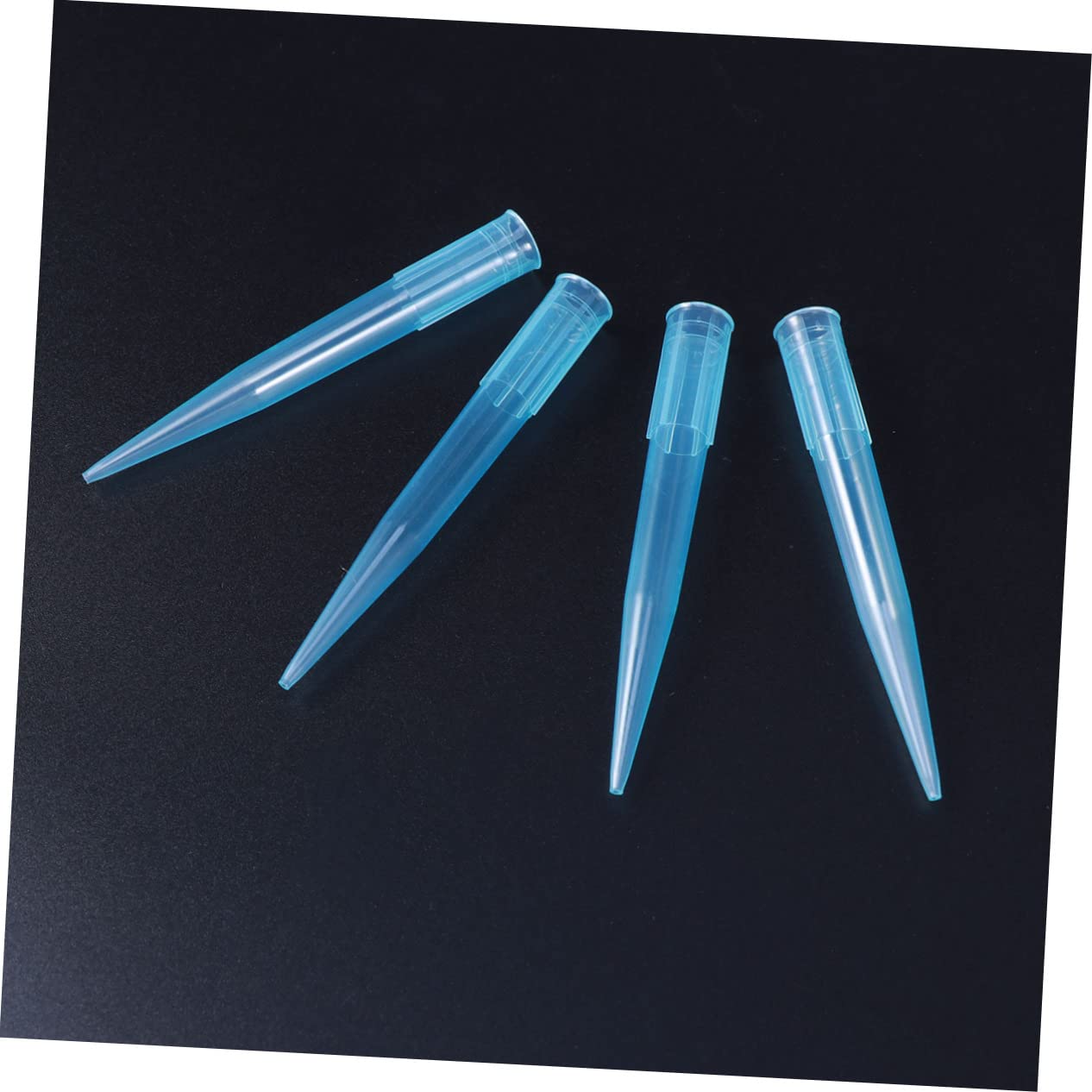 500pcs Plastic Pipettor Tips Liquid Pipette Tips Reusable Primary Experiment Tool