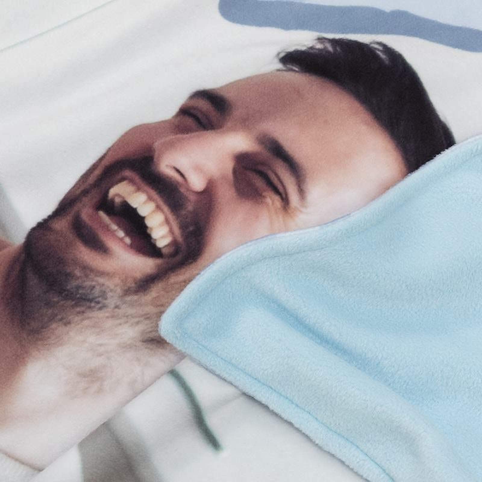 Weiyou Personalisierte Decke 150x220cm - Fotodecke Mit Eigenem Foto Und Namen