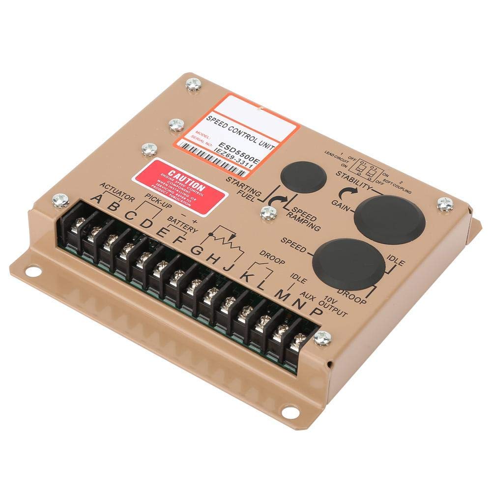 Regolatore di velocità del motore ESD5500E Pannello di controllo del generatore del regolatore elettronico del motore, 1KHz ~ 7.5KHz