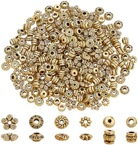 300x 1 scatola argento tibetano distanziatore perline gioielli risultati br_ns e