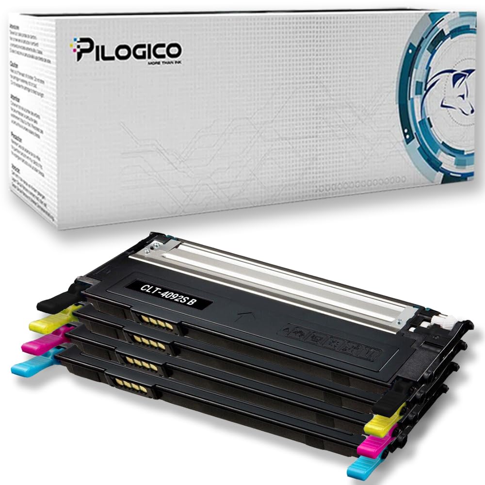 4 Toner Compatibili con Samsung CLT-K4092S C4092S M4092S Y4092S per Stampanti CLP-310S CLP-310N CLP-315 CLP-315W CLX-3170FN CLX-3175 CLX-3175FN CLX-3175FW CLX-3175N