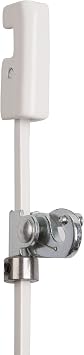 STAS Art Hanging Set STAS j-Rail max Security Rod 4x4 White 200 cm + Security Hook + Security Cap