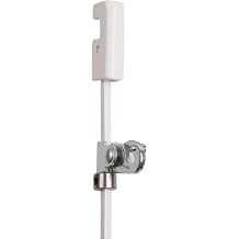 STAS Art Hanging Set STAS j-Rail max Security Rod 4x4 White 200 cm + Security Hook + Security Cap