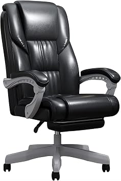 Office Chair High Back Computer Desk Chair Racing Gaming Chair Ergonomic Adjustable Swivel Task Chair with Headrest and Lumbar Support
