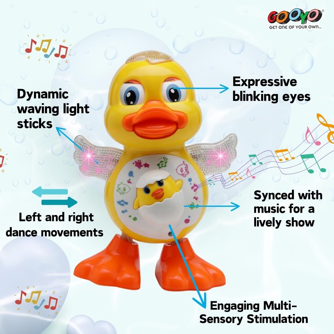 Buy Gooyo GY-3004 Dancing Duck Toy with Vibrant Light Effect