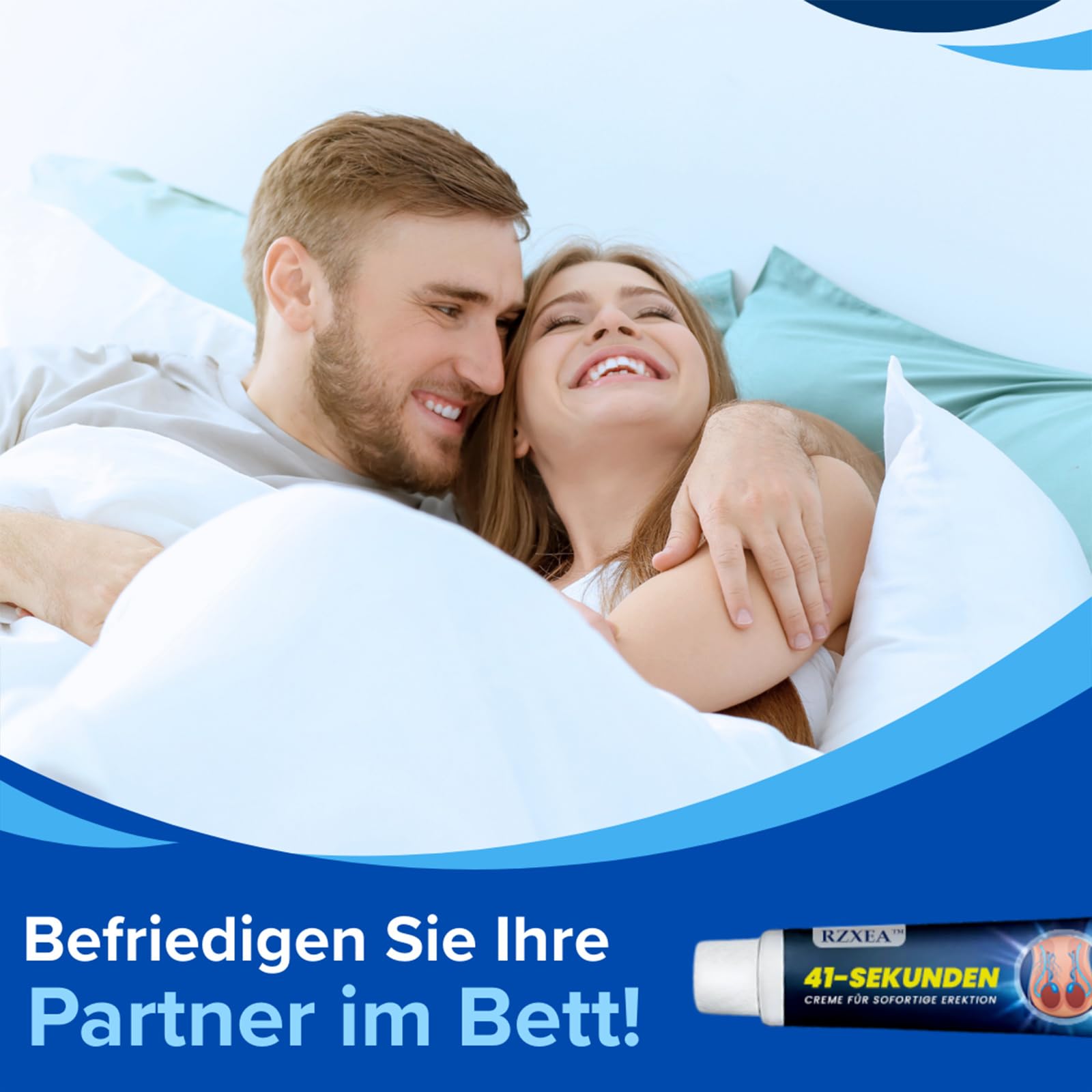 RZXEA 41-Sekunden-Creme für Sofortige Erektion, Rzxea Instant Erection Cream, Stimulierend & Durchblutungsfördernd, Enhance Masculine Charm with Fast-Acting Results (4 Stück)