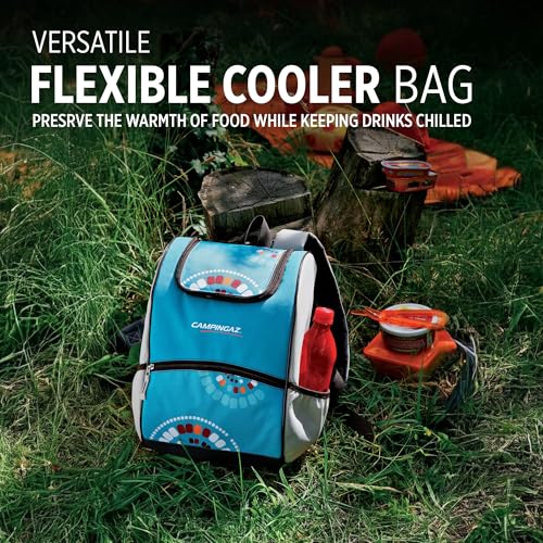 Image of Campingaz Ethnic MiniMaxi Soft Cooler Bag I Keeps The ice up to 7 Hours