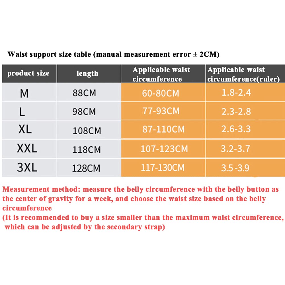 Lumbar Back Brace Correas traseras ajustables Cinturón de soporte Deporte Entrenamiento Faja Cinturón Corrector de postura, Alivio del dolor de cintura Diseño transpirable Se adapta a Hombres Mujeres