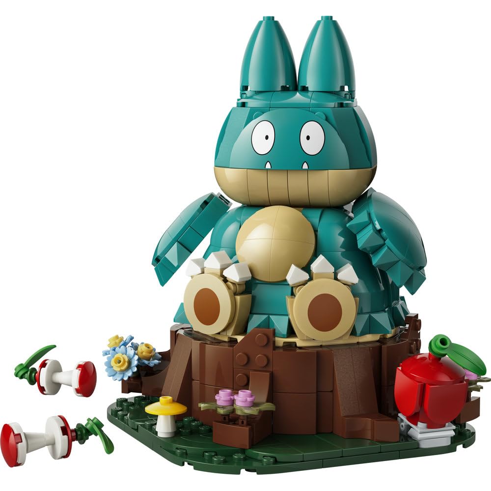 LEGO Pokémon Munchlax 72150 | Kolekcjonerska figurka Pokémona, zestaw konstrukcyjny dla dorosłych, prezent dla fana gry, gamingowa dekoracja, 757 elementów