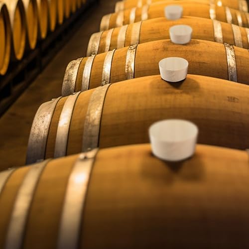 Miniatura 6 de Tapón de barril de vino de bourbon de madera de álamo de 2 pulgadas, ideal para cerveceros caseros, destiladores, entusiastas del vino (paquete de 5)