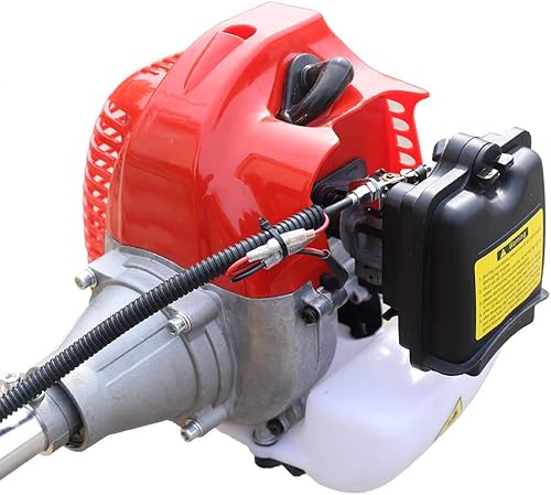 Miniatura 4 de Máquina de deshierbe de mano refrigerada por aire de 2 tiempos de la máquina de deshierbar micro del timón 1.25KW 6500R